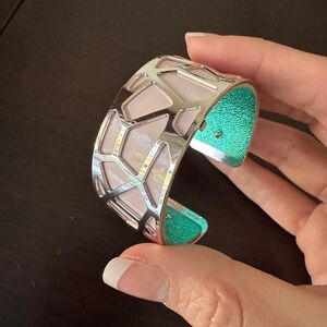 NEW Les Georgettes Reversible Giraffe Designer Bracelet